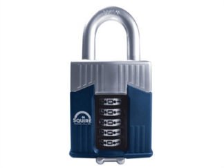 Squire Warrior High-Security Open Shackle Combination Padlock 65mm (5012245035797) HSQWC65