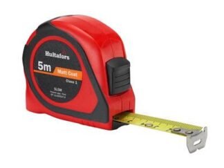Hultafors SL5M Short Steel Tape 5m (Width 19mm) (Metric only) (7317843512014) HUL351203