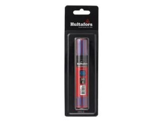 Hultafors Dry Marker Refill Blue (10) Blister Pack (7317846502715) HUL650270