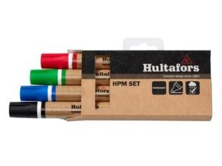 Hultafors HPM Permanent Marker Set, 4 Piece (7317846503309) HUL650330