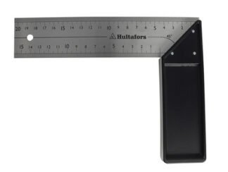 Hultafors Professional Try Square 200mm (8in) (7317842600019) HULV20P