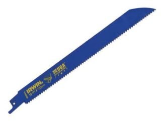 Irwin Sabre Saw Blade 810R 200mm Metal & Wood Cutting Pack of 2 (5706915064285) IRW10506428