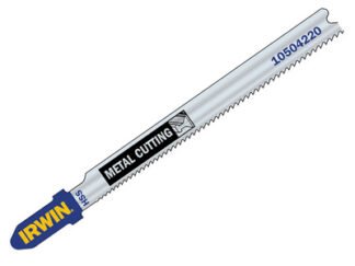 Irwin Metal Cutting Jigsaw Blades Pack of 5 T118G (5706915042344) IRW10504234