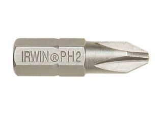 Irwin Screwdriver Bits Phillips PH2 50mm (Pack 2) (5706915043914) IRW10504391