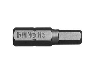 Irwin Screwdriver Bits Hex 4.0 x 25mm (Pack 10) (5706915043471) IRW10504347