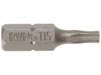 Irwin Screwdriver Bits TORX TX15 25mm (Pack 2) (5706915048377) IRW10504837