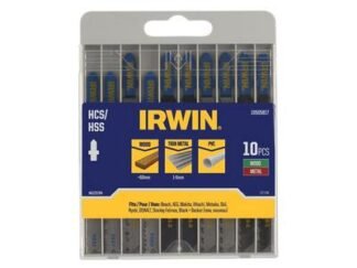Irwin Jigsaw Blade Set Assorted 10 Piece Set (5706915058178) IRW10505817