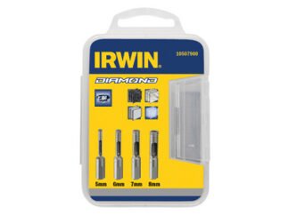 Irwin Diamond Drill Bit Set 4 Piece 5-8mm (5706915079005) IRW10507900