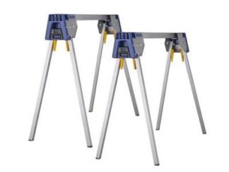 Irwin All Metal Sawhorses (Twin Pack) (3253561834745) IRW183474