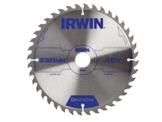 Irwin Construction Circular Saw Blade 230 x 30mm x 40T ATB (5706918972068) IRW1897206