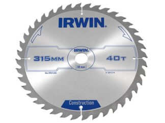 Irwin General Purpose Table & Mitre Saw Blade 315 x 30mm x 40T ATB (5706918972143) IRW1897214