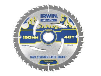 Irwin Weldtec Circular Saw Blade 150 x 20mm x 40T ATB (5706918973508) IRW1897350