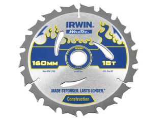 Irwin Weldtec Circular Saw Blade 160 x 20mm x 18T ATB (5706918973614) IRW1897361