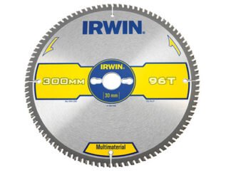 Irwin Multi Material Circular Saw Blade 300 x 30mm x 96T TCG (5706918974468) IRW1897446