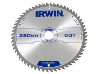 Irwin General Purpose Table & Mitre Saw Blade 250 x 30mm x 60T ATB (5706919077007) IRW1907700
