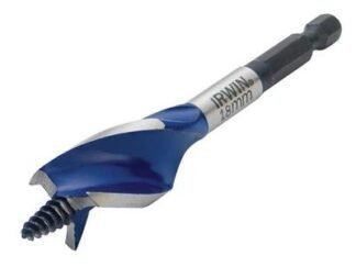 Irwin Blue Groove 6X Stubby Wood Bit 18 x 100mm (5706919219926) IRW1921992