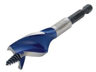 Irwin Blue Groove 6X Stubby Wood Bit 20 x 100mm (5706919219933) IRW1921993