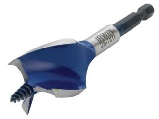 Irwin Blue Groove 6X Stubby Wood Bit 28 x 100mm (5706919219964) IRW1921996