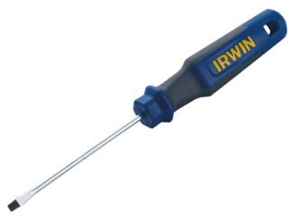 Irwin Pro Comfort Screwdriver Flared Slotted Tip 3mm x 80mm (5706919518180) IRW1951818