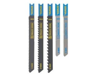 Irwin HCS/HSS U-Shank Jigsaw Blade Set, 5 Piece (5054905293109) IRWIW1014502