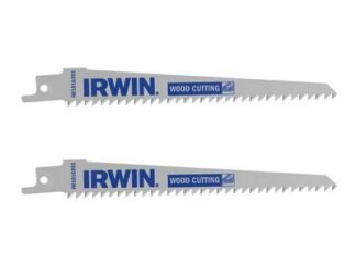 Irwin Sabre Saw Blade Wood/PVC Cutting 152mm (Pack 2) (5054905293017) IRWIW1016301