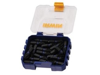 Irwin Impact Pro Performance Screwdriver Bits PZ2 25mm (Pack 20) (5054905247904) IRWIW6061415
