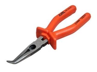 ITL Insulated Insulated Bent Nose Pliers 200mm (8in) (5052269000814) ITL00081