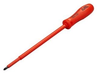 ITL Insulated Insulated Screwdriver Pozi No.1 x 200mm (8in) (5052269019892) ITL01989