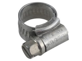 Jubilee 000 Zinc Protected Hose Clip 9.5 - 12mm (3/8 - 1/2in) (5016598001003) JUB000
