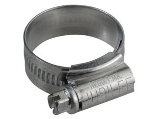 Jubilee 1A Zinc Protected Hose Clip 22 - 30mm (7/8 - 1.1/8in) (5016598001058) JUB1A