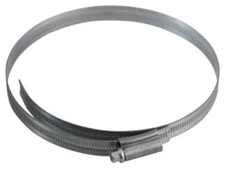 Jubilee 7in Zinc Protected Hose Clip 135 - 165mm (5.1/4 - 6.1/2in) (5016598000198) JUB7