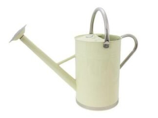 Kent & Stowe Metal Watering Can Vintage Cream 9 litre (5024160826374) K/S34899