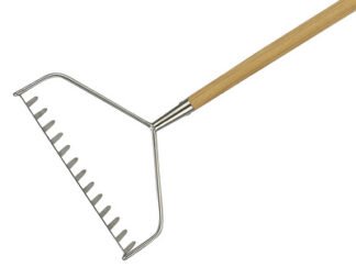 Kent & Stowe Stainless Steel Long Handled Soil Rake, FSC® (5060396796890) K/S70100057