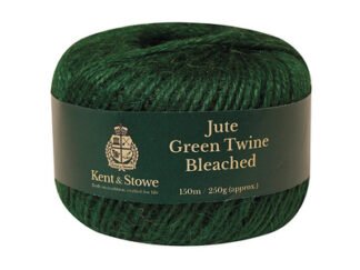 Kent & Stowe Jute Twine Bleached Green 150m (250g) (5060396793110) K/S70100825