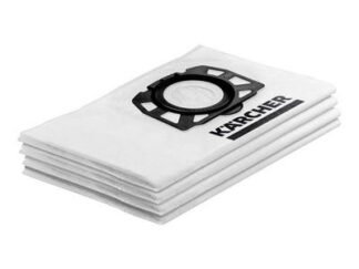 Karcher KFI 357 Fleece Filter Bags (Pack 4) (4054278777689) KAR28633140