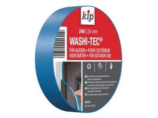 Kip 246 Premium Outdoor WASHI-TEC® Masking Tape 24mm x 50m (4013142246249) KIP222845