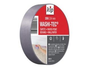 Kip 209 Premium Low Tack WASHI-TEC® Masking Tape 24mm x 50m (4013142209237) KIP223499