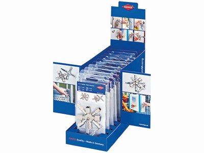 Knipex TwinKey® Service Cabinet Keys (Counter Display of 10 x KPX001101) (4003773074854) KPX001911V01