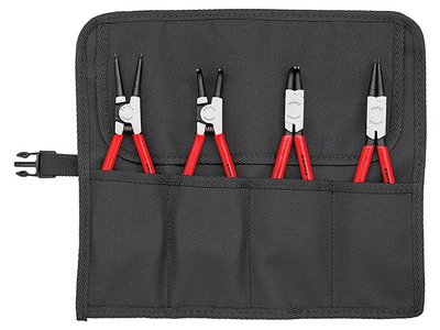 Knipex Circlip Pliers Set in Roll, 4 Piece (4003773030973) KPX001956