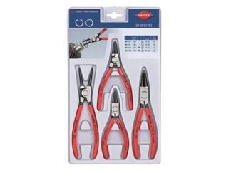 Knipex Circlip Plier Set, 4 Piece (4003773077640) KPX002003V02