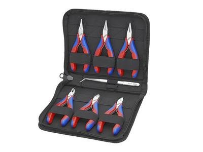 Knipex Electronic Plier Set, 6 Piece (4003773022619) KPX002016