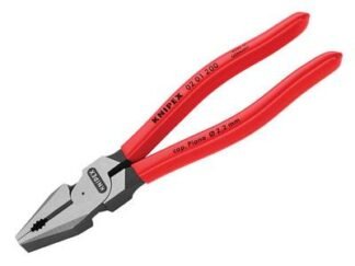 Knipex High Leverage Combination Pliers PVC Grip 200mm (8in) (4003773010524) KPX0201200