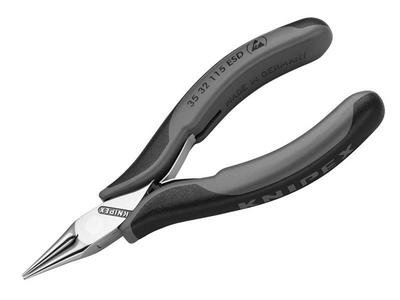 Knipex 35 32 115 ESD Electronics Pliers, Round Nose Pliers 115mm (4003773024859) KPX3532ESD