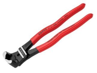 Knipex 61 01 200 Bolt End Cutting 85 degrees Nipper PVC Grip 200mm (8in) (4003773029984) KPX6101200