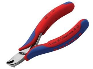 Knipex 64 32 120 Electronics End Cutting Nipper (4003773017820) KPX6432120