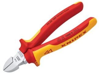 Knipex VDE Diagonal Cutter 160mm (4003773011774) KPX7006160