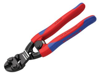 Knipex CoBolt® Compact Bolt Cutters 20 degrees Head Multi-Component Grip 200mm (4003773067085) KPX7122200