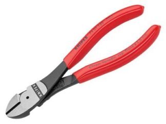 Knipex High Leverage Diagonal Cutters PVC Grips 160mm (4003773011866) KPX7401160