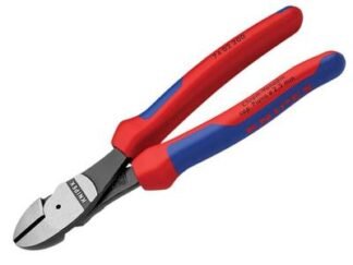 Knipex High Leverage Diagonal Cutters Multi-Component Grip 200mm (4003773011934) KPX7402200