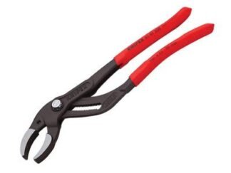 Knipex Plastic Pipe Grip Pliers Black 250mm (4003773078883) KPX8101250